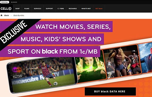 Cell C black data bundles