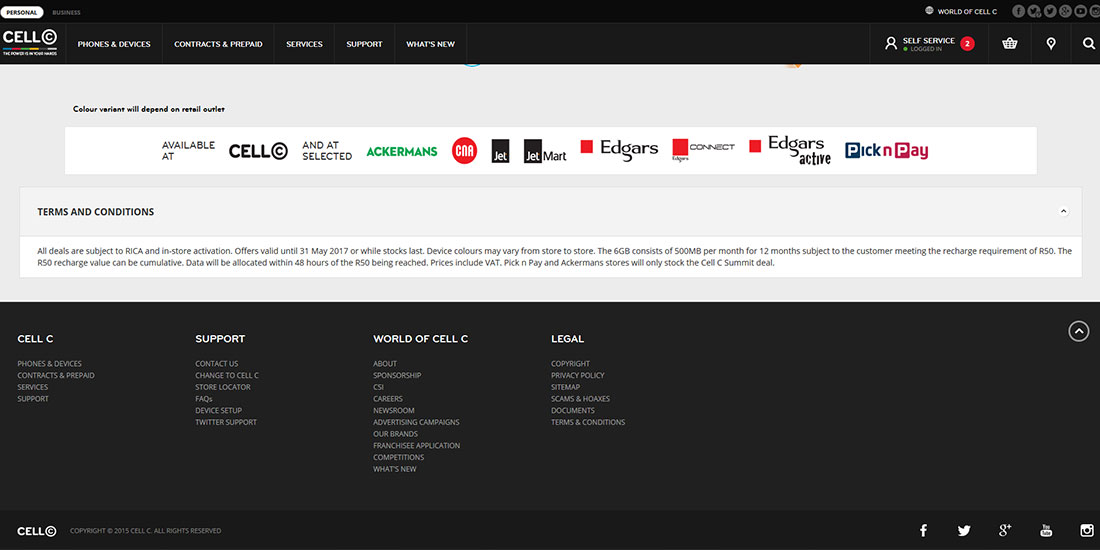 Cell C Edcon Deals | Image 923
