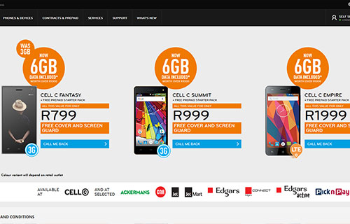 Cell C Edcon Deals