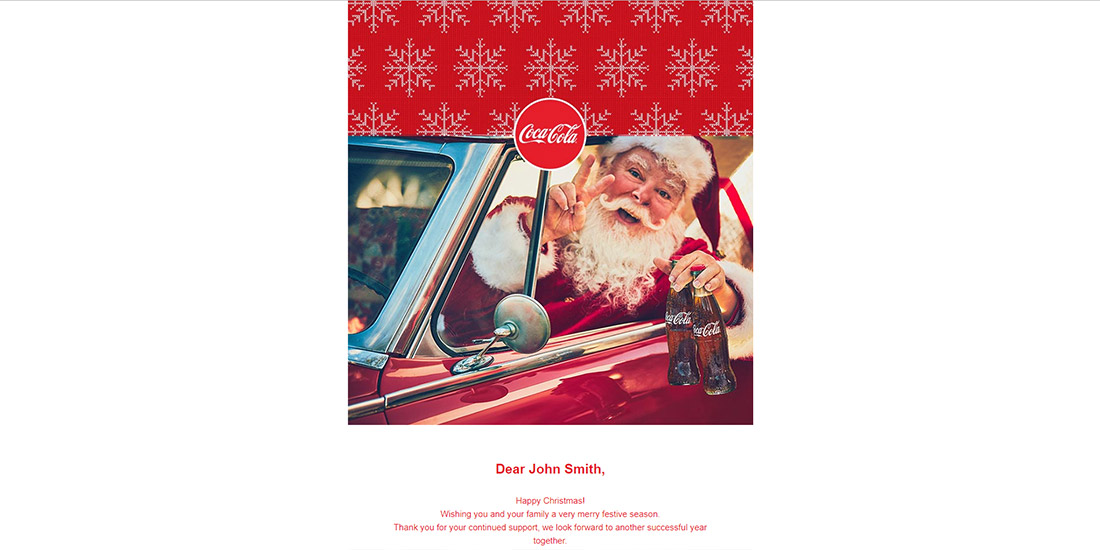 Coca-Cola Christmas Emailers | Image 942