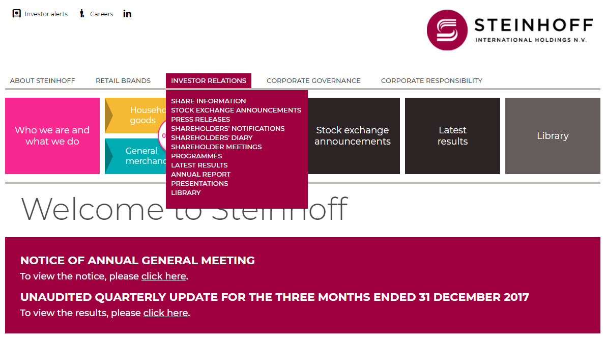Steinhoff International | Image 971