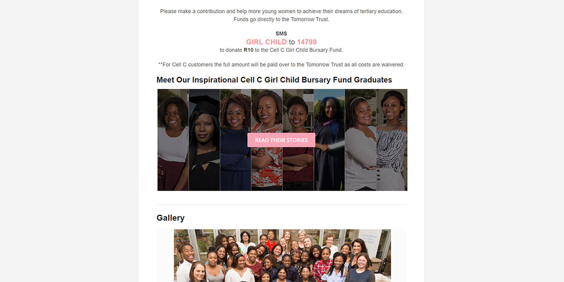 Cell C Girl Child | Image 986