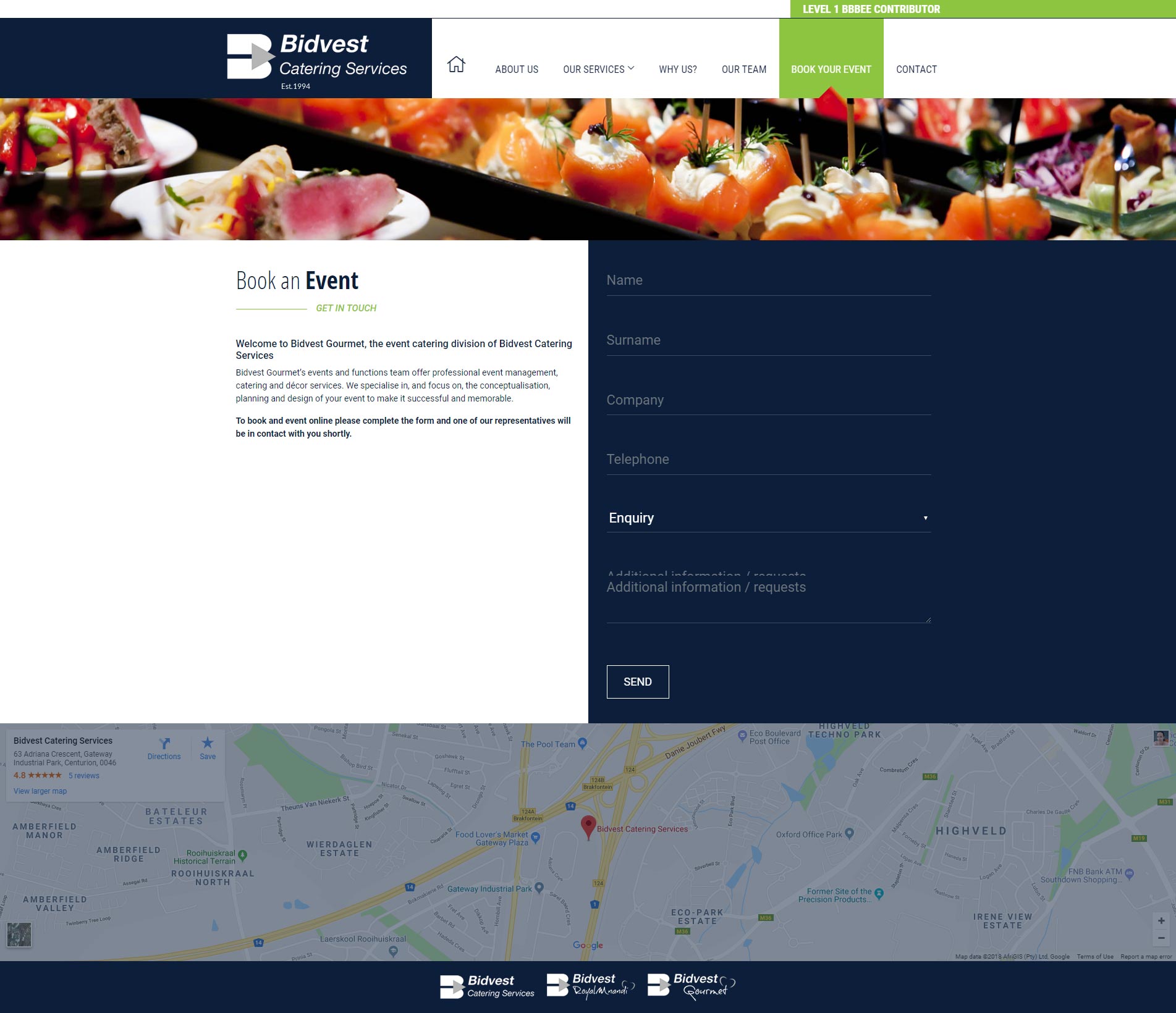 Bidvest Catering Services | Image 1015