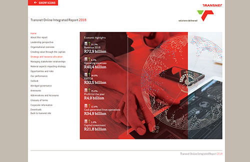 Transnet Online Integrated Report 2018