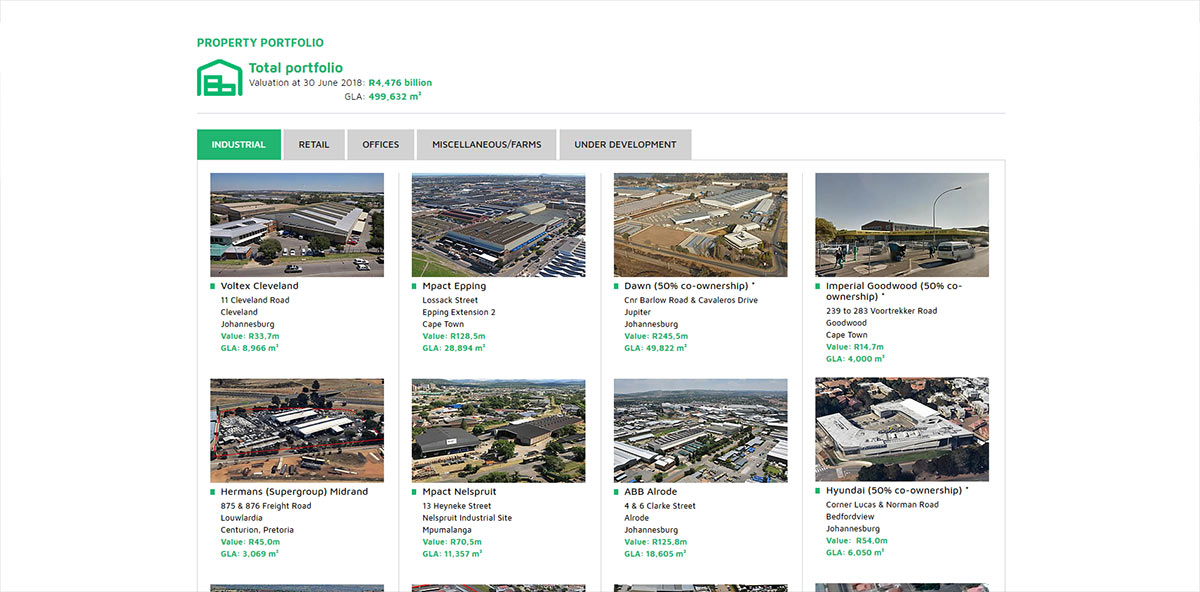 Heriot REIT Properties | Property listing