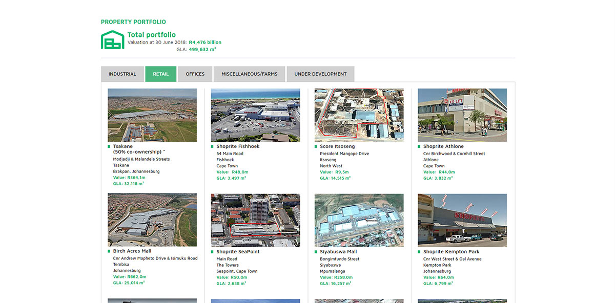 Heriot REIT Properties | Retail property listing