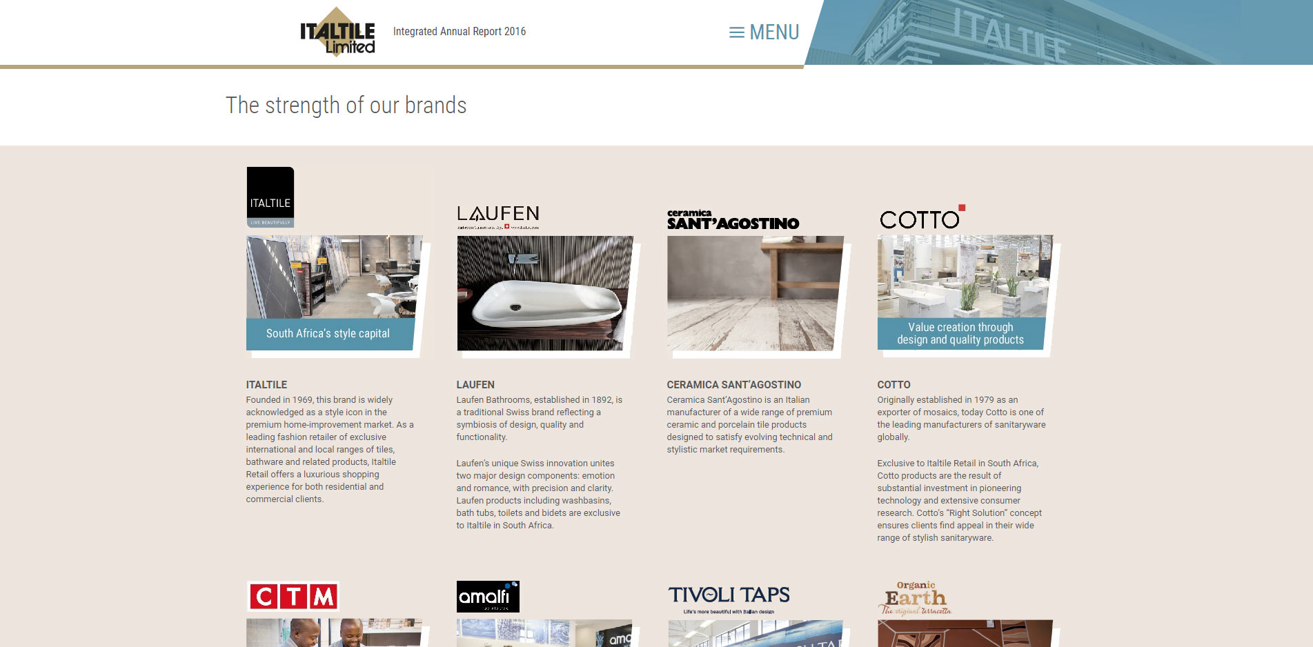 Italtile Integrated Annual Report 2016 | Image 1115