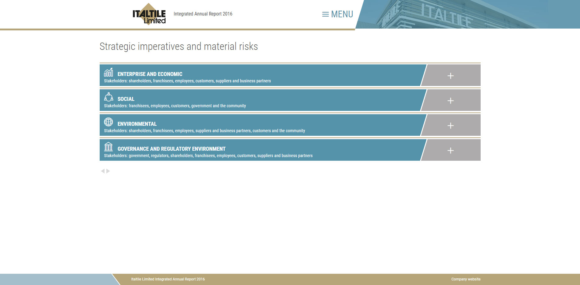 Italtile Integrated Annual Report 2016 | Image 1118