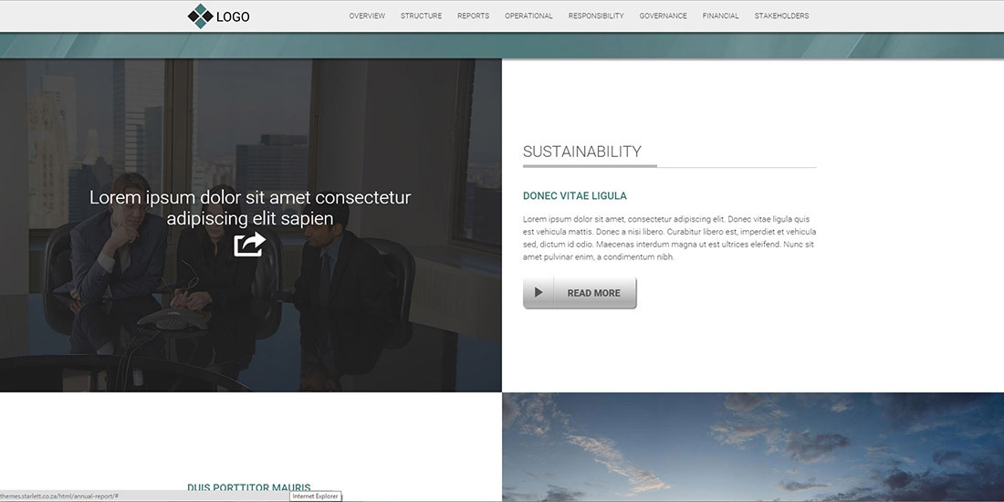 Annual Report Template | Image 63