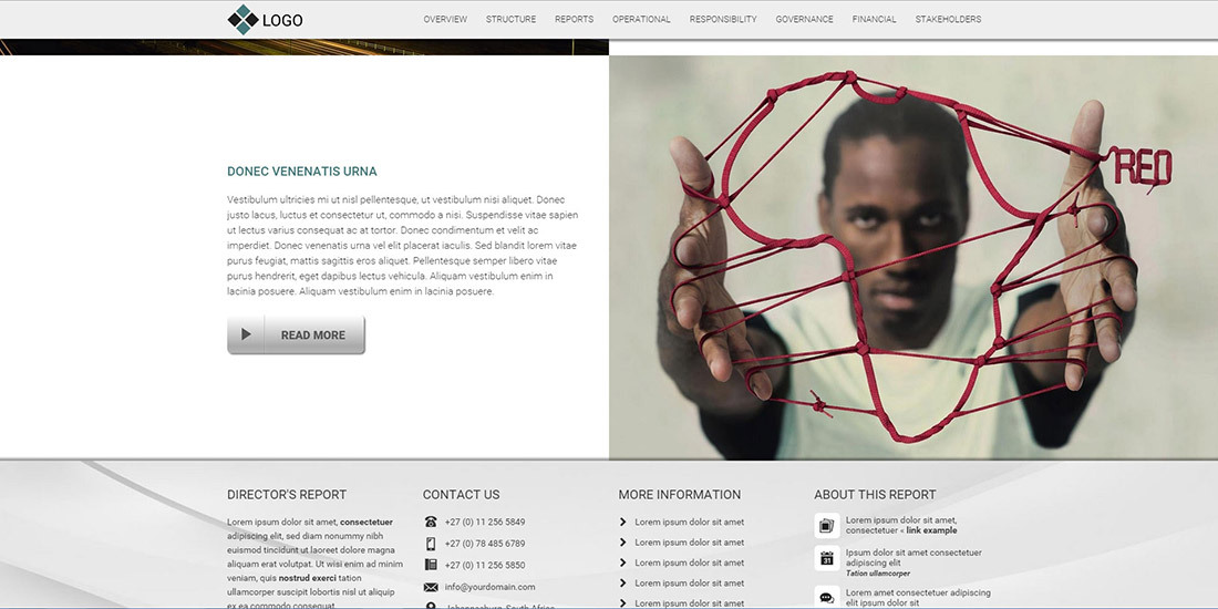Annual Report Template | Image 66