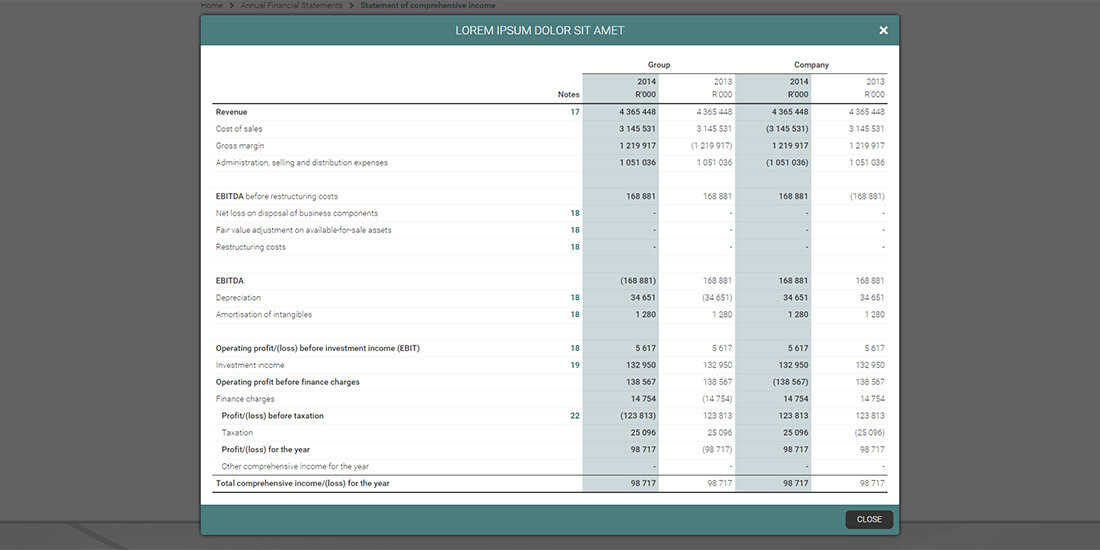Annual Report Template | Image 71
