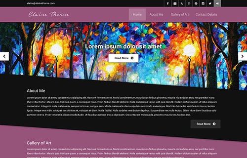 Elaine Thorne Website