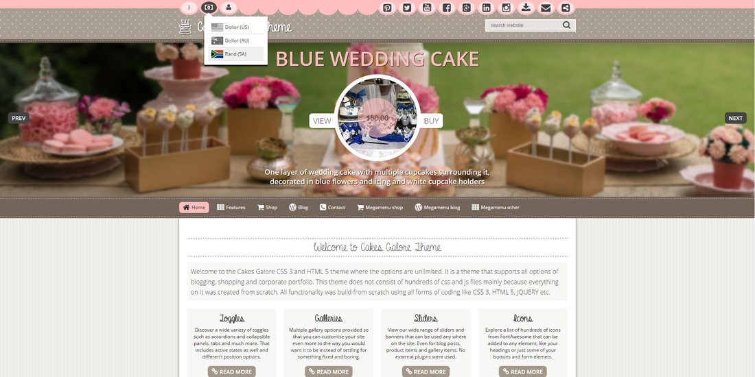 Cakes Galore Theme | Image 203