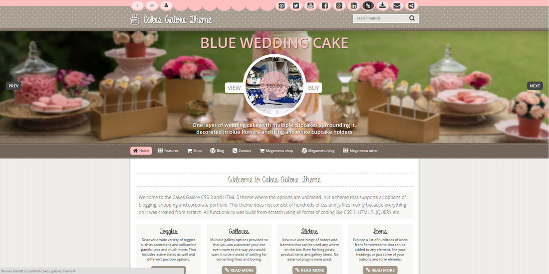 Cakes Galore Theme | Image 206