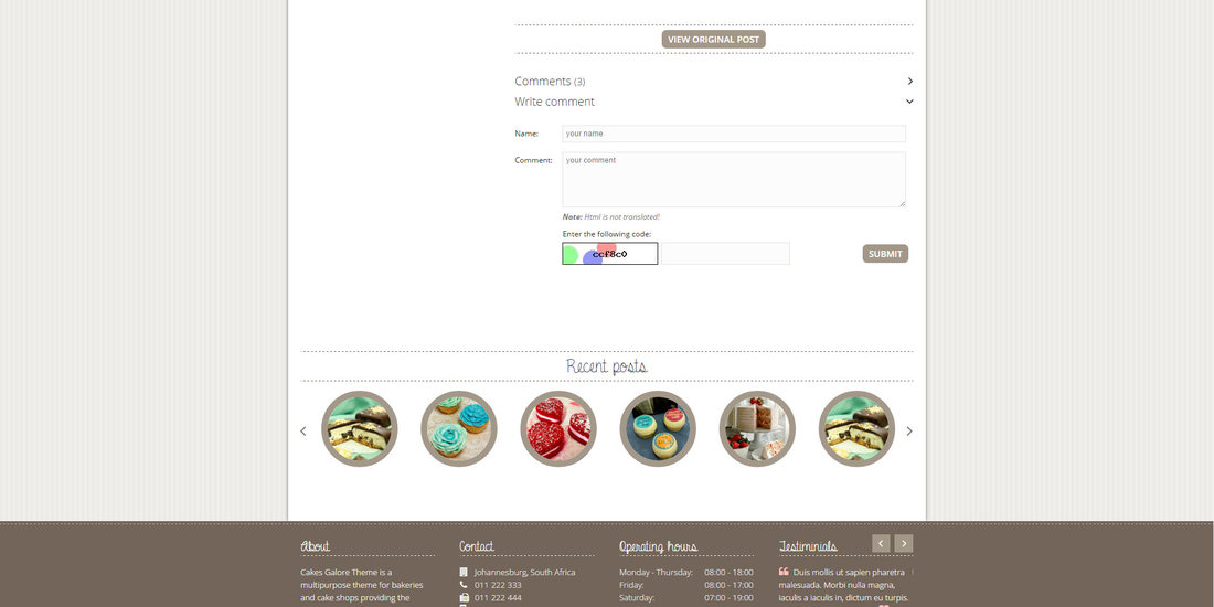 Cakes Galore Theme | Image 216