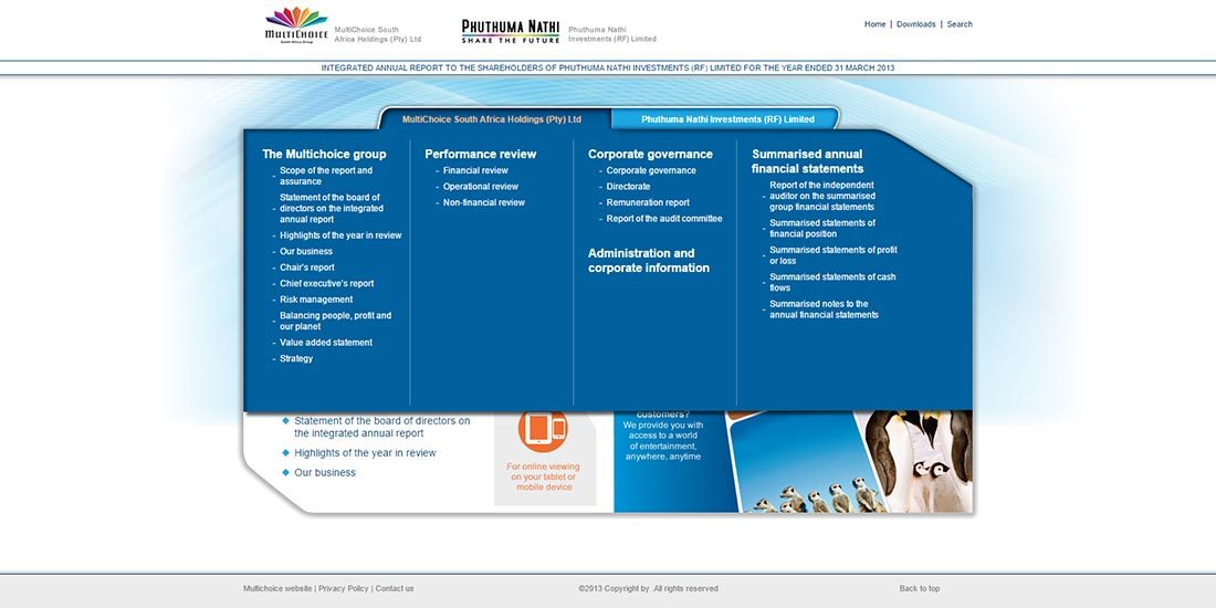 Multichoice Financials 2013 | Image 303