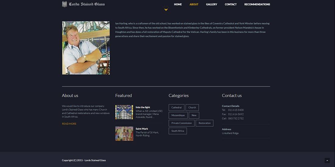 Lords Stained Glass | Image 343