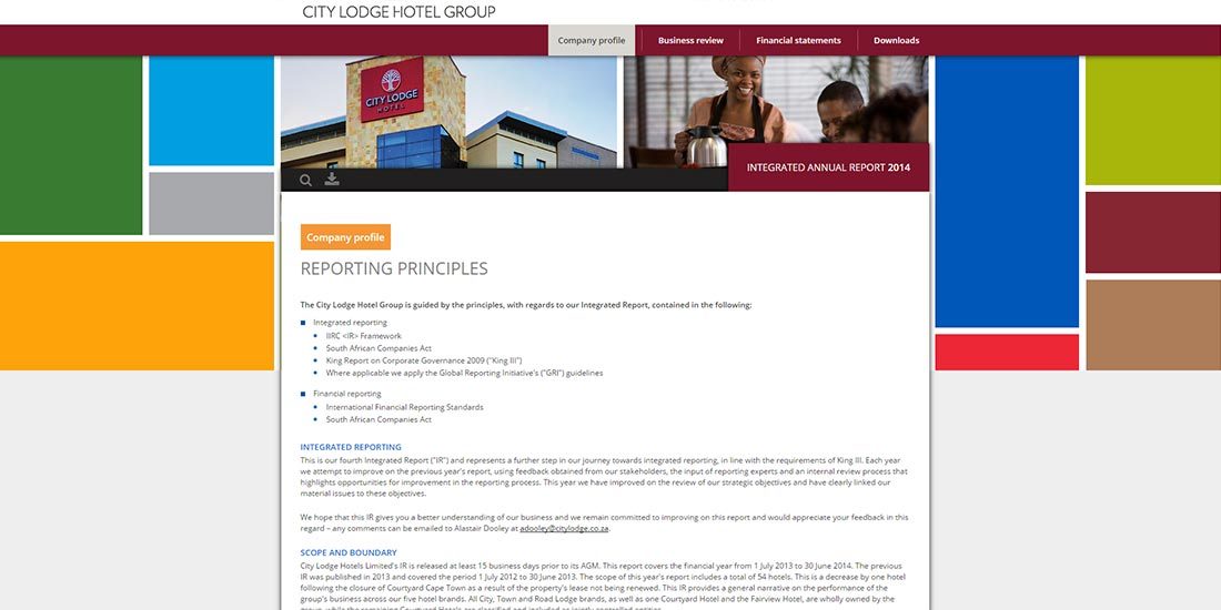 City Lodge Financials 2014 | Image 371