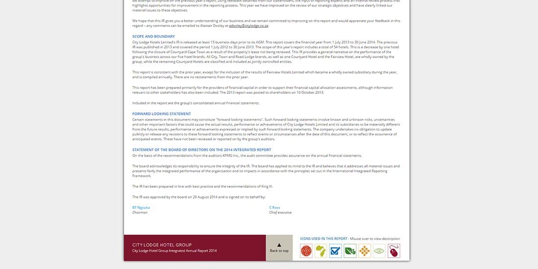 City Lodge Financials 2014 | Image 373