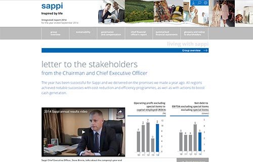 Sappi Integrated Report 2014