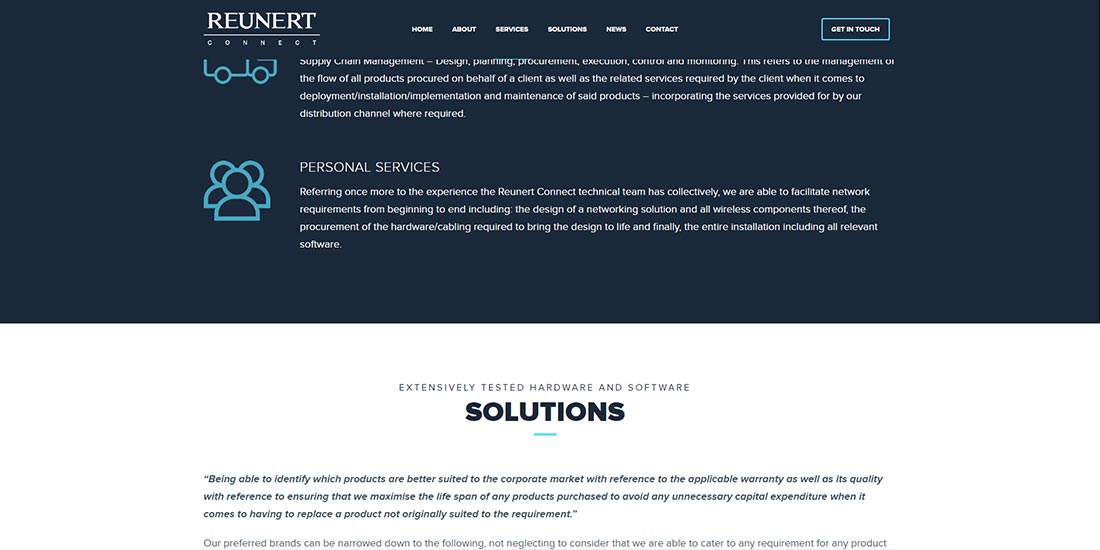 Reunert Connect | Reunert Connect