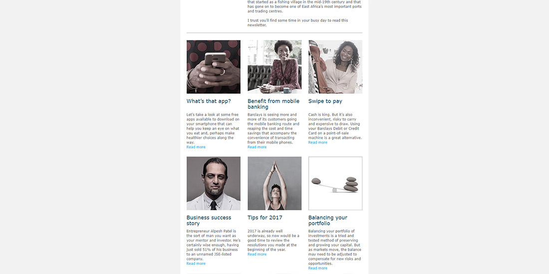 Absa Mailers - Set 1 | Barclays - middle